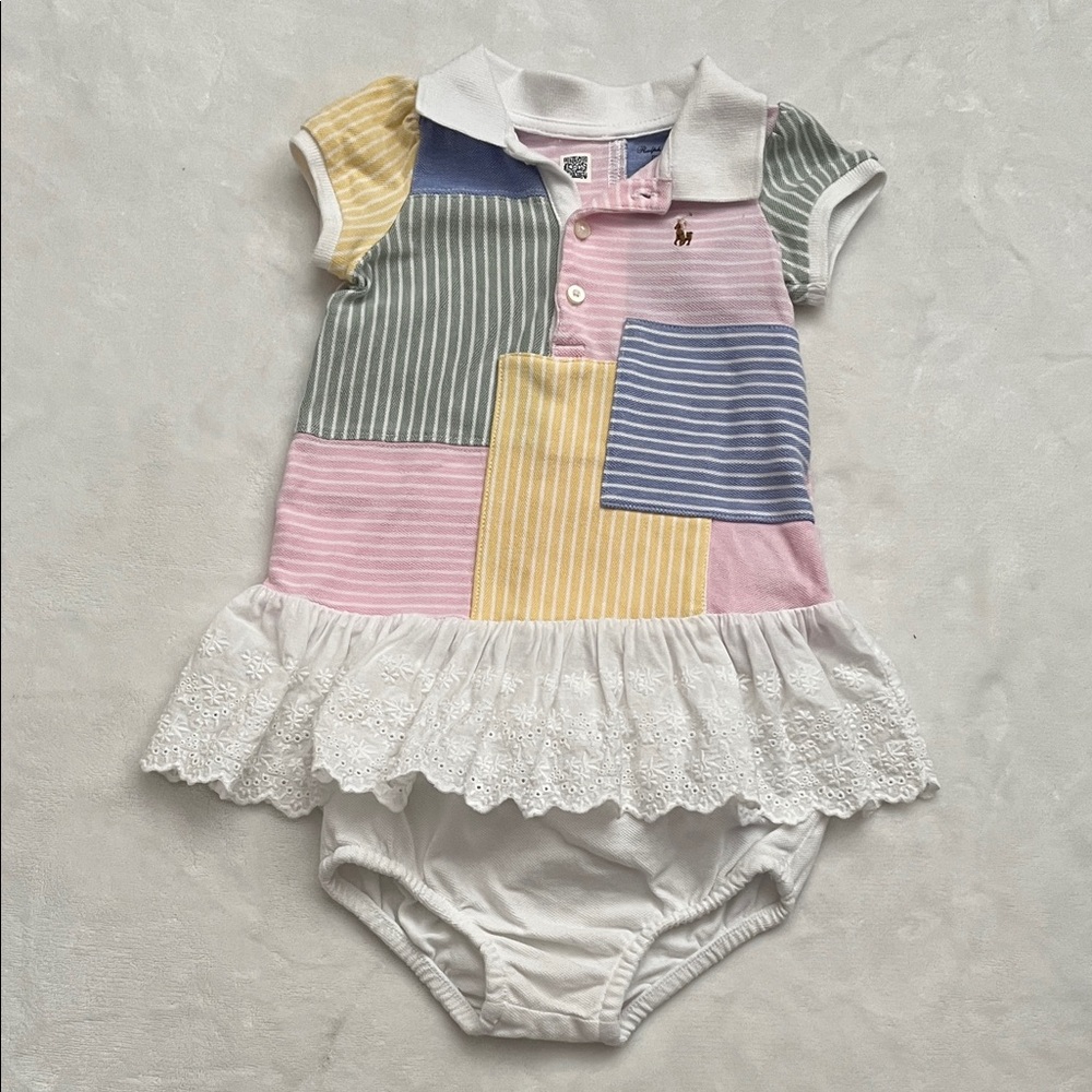 Ralph Lauren Multicolor Striped Baby Polo